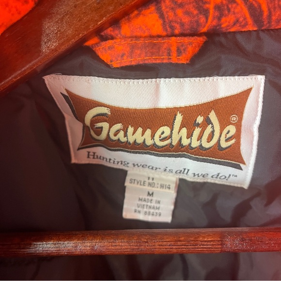 Hunter Hide Orange Camouflage Jacket - Picture 4 of 13